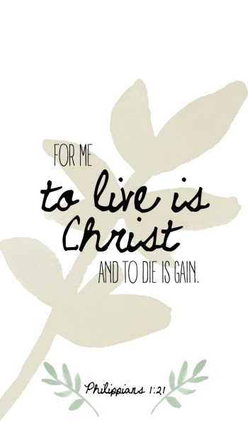 Philippians 1:21 (2)